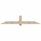 Ekena Millwork Eugene Smooth Timber Gable Bracket, Douglas Fir, 84"W x 17"H x 3 1/2"D x 5 1/2"F, 5/12 Pitch GBW084X17X0406EUG00SDF - alternate 1